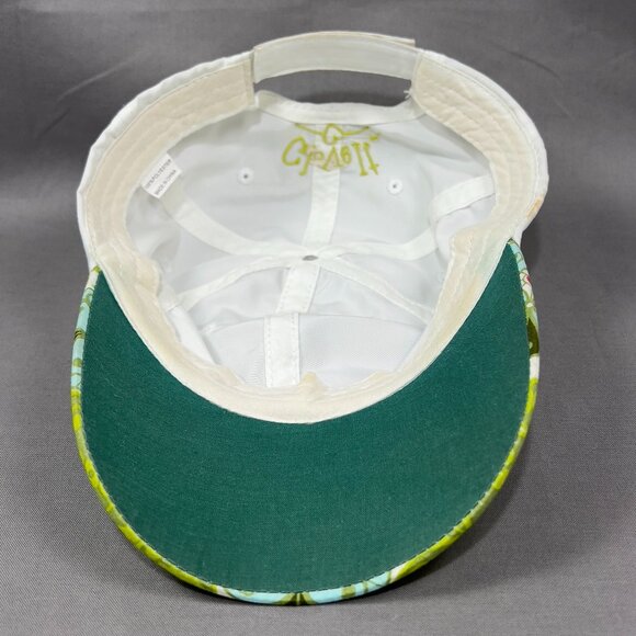 Glove It Strapback Cap Hat White Sportswear Biking Running Athletic Golf Womens - Picture 13 of 15